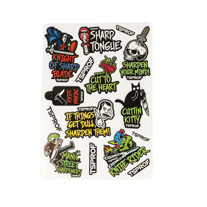 Paket Stiker "Knife Rider" TSPROF, A5