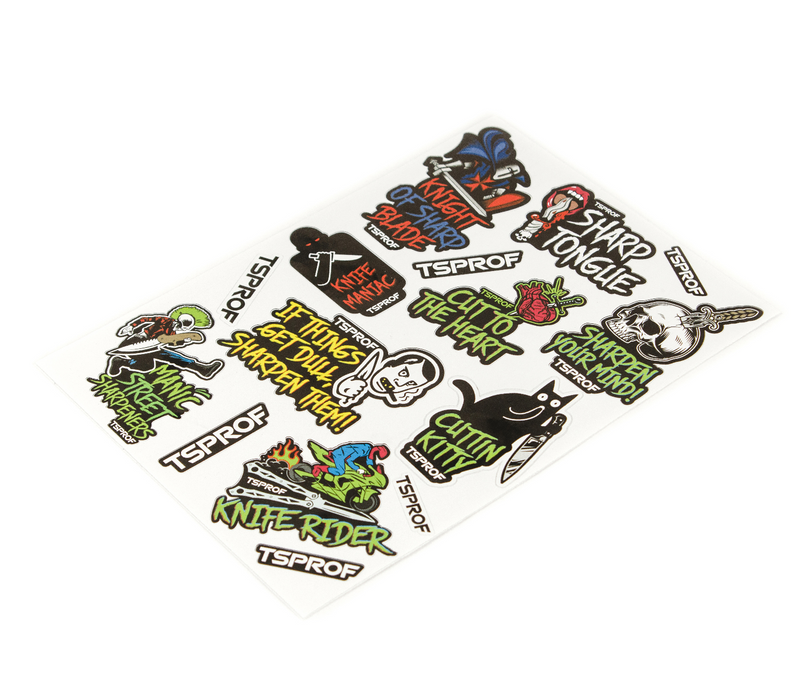 Paket Stiker "Knife Rider" TSPROF, A5