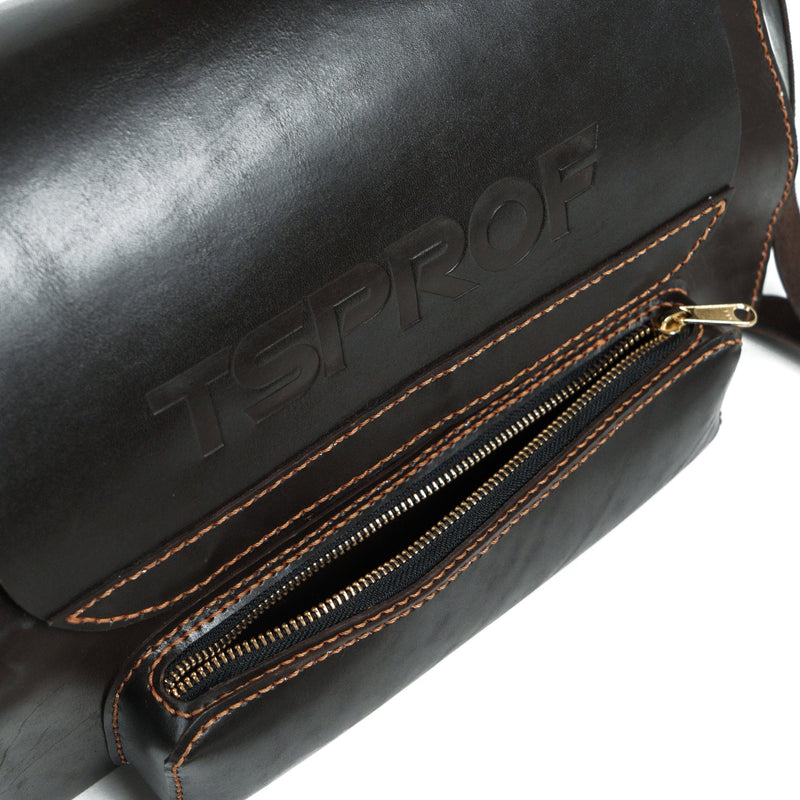 Tas Kulit Kustom TSPROF (Cokelat)