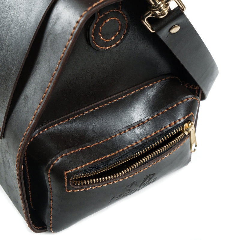 Tas Kulit Kustom TSPROF (Cokelat)