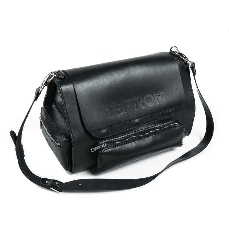 Tas Kulit Kustom TSPROF (Hitam)