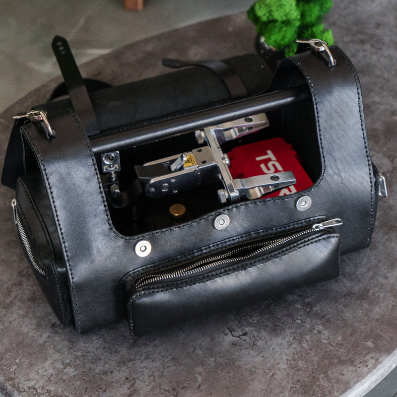 Tas Kulit Kustom TSPROF (Hitam)