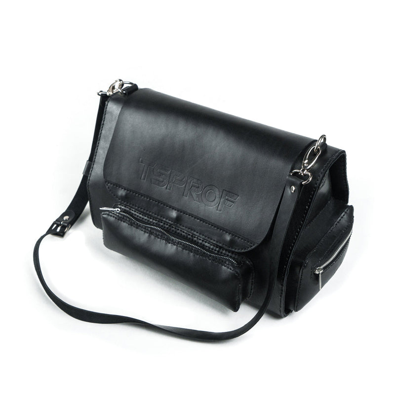 Tas Kulit Kustom TSPROF (Hitam)