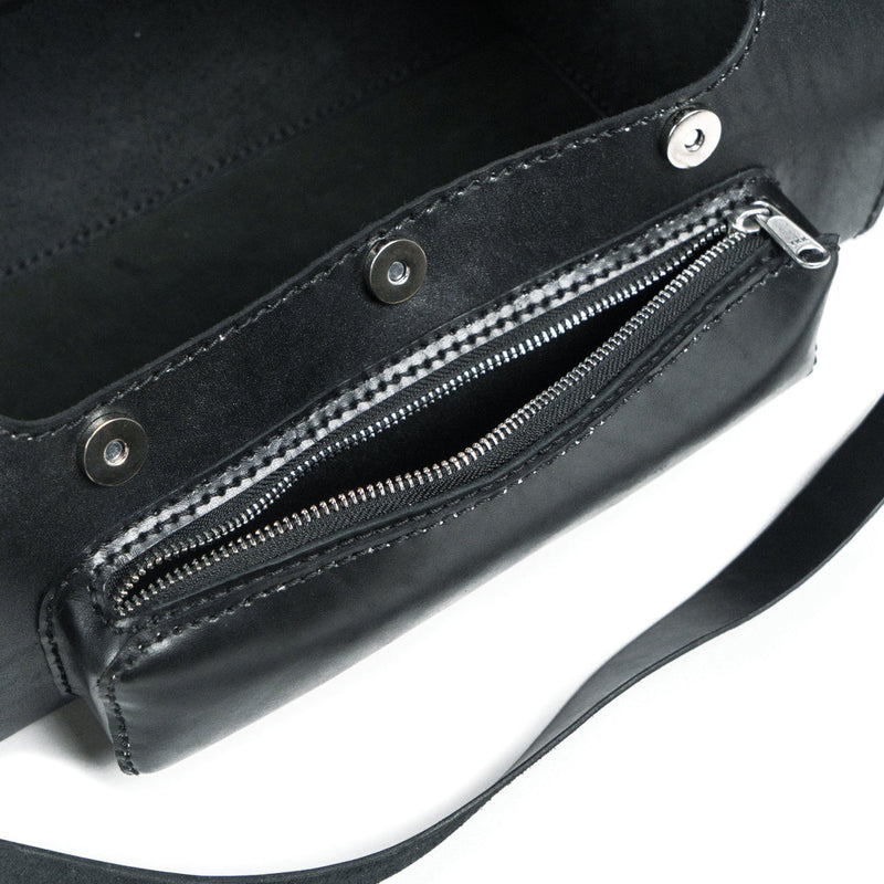 Tas Kulit Kustom TSPROF (Hitam)
