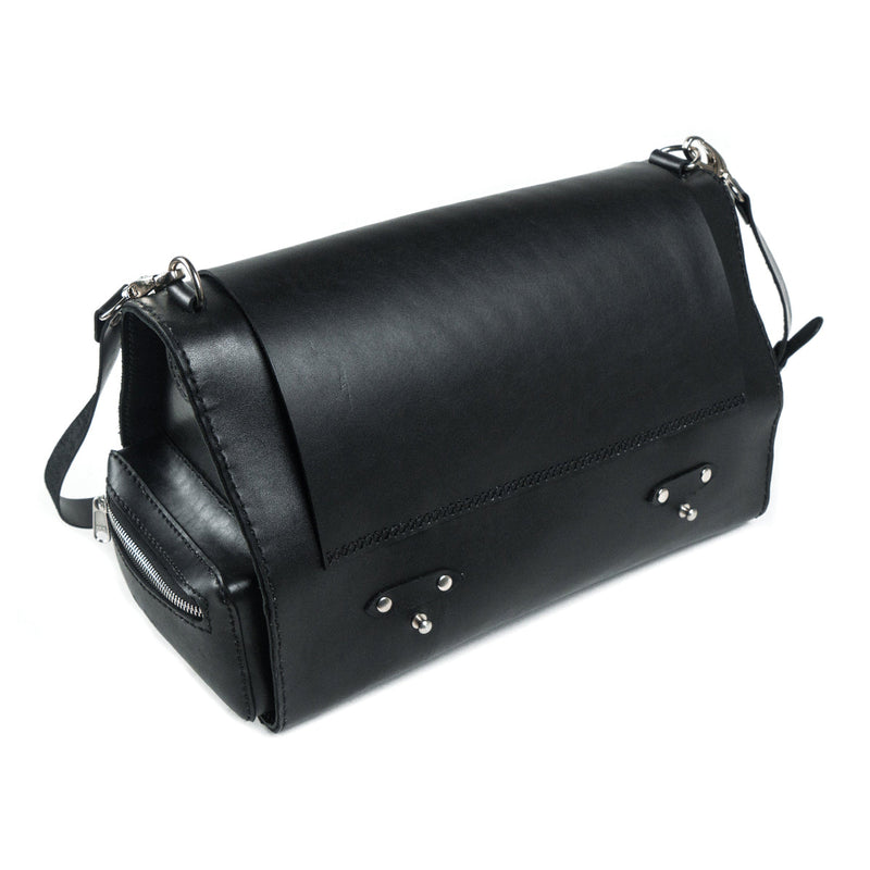 Tas Kulit Kustom TSPROF (Hitam)