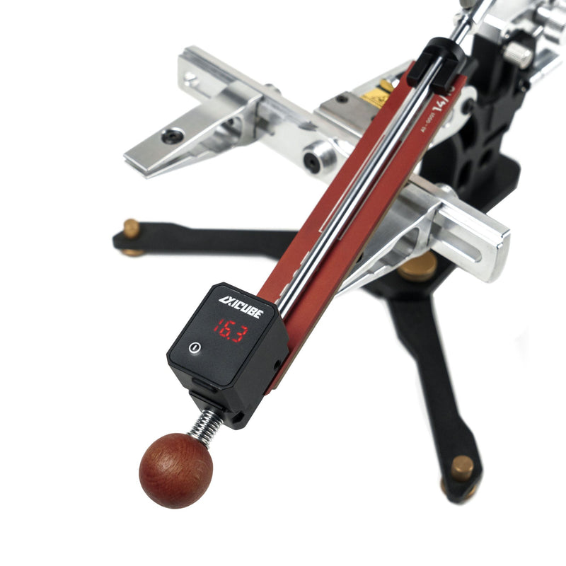 TSPROF Abrasive Holder with Detachable Axicube Shift Angle Gauge, 6 mm, Matte