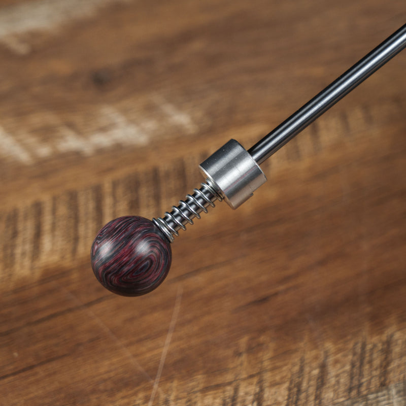 TSPROF Ball Handle, 6 mm, Crazy Fiber (Purpurite)
